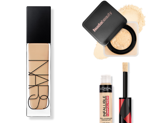 Flawless Makeup Routine cover photo collage