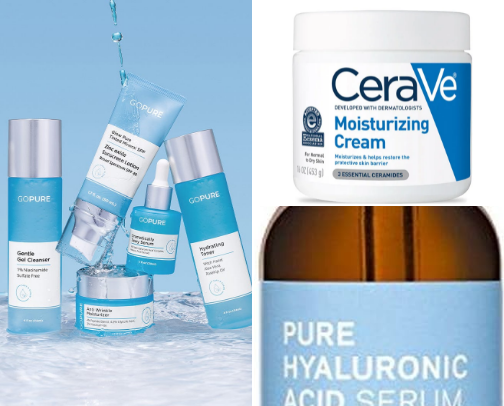 Skin care must haves cover photo collage