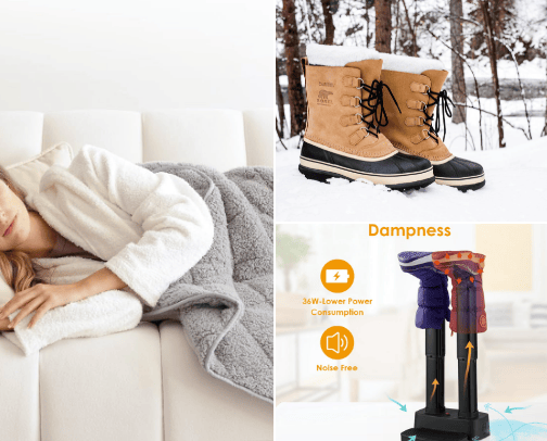 Winter essentials cover photo collage