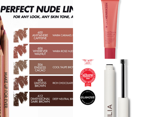 My favorite no make up look cover photo collage