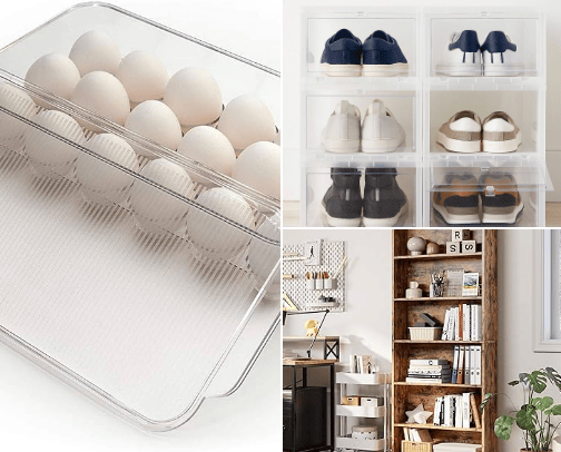 Home organization cover photo collage