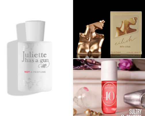 It Girl Perfumes cover photo collage