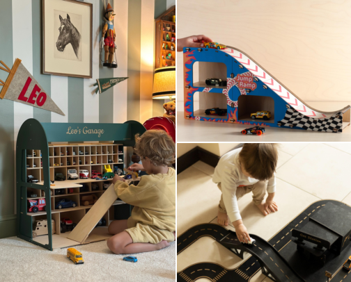 for the toddlers that love vehicles cover photo collage