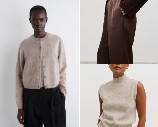 Autumn Winter pieces (Zara, COS, Arket & More) cover photo collage