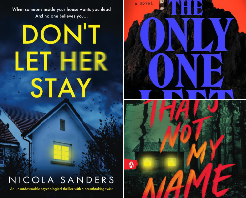 Twisty Psychological Thriller Must-Reads cover photo collage