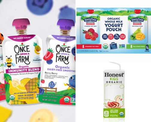 HEALTHY TODDLER SNACKS FROM TARGET cover photo collage