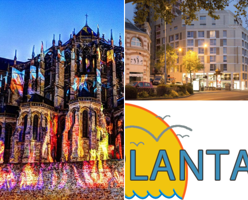 Le Mans, France: Medieval Walks, Night Lights, and Easy Stays cover photo collage