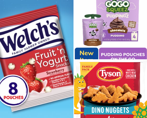 My favorite affordable Kroger grocery finds as a mom of 3! 🍿 cover photo collage