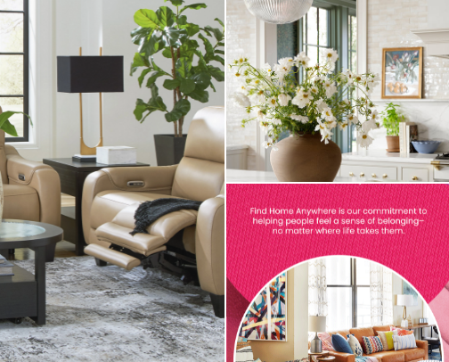 Home Furnishings cover photo collage