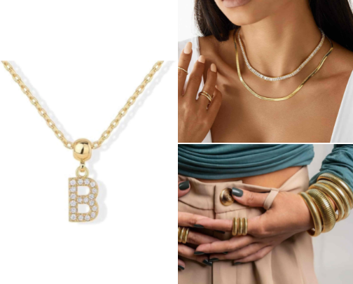 My favorite affordable jewelry that is beautiful and will last for years! cover photo collage