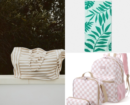 High quality bags and towels for everyone! cover photo collage