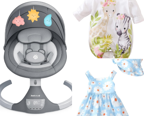 Just a new Mimi discovering true finds for a new Grandchild. It's a GIRL !! cover photo collage