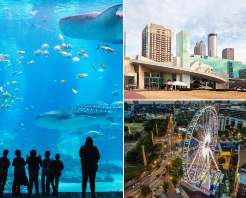 Things to do in ATL cover photo collage