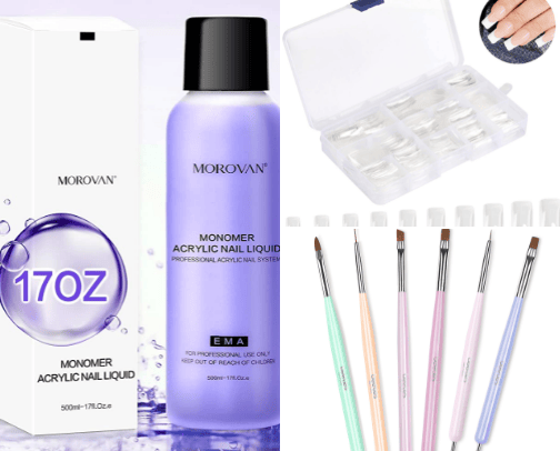 Everything you need to do you own professional nails! CHEAP!! cover photo collage