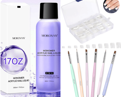 Everything you need to do you own professional nails! CHEAP!! cover photo collage