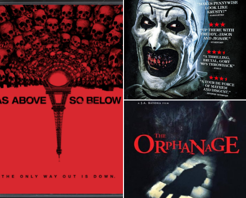 Horror movies💀 cover photo collage