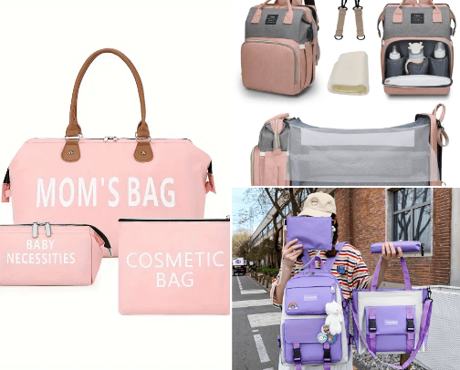 bags cover photo collage