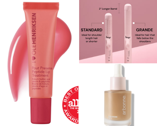 Beauty products on repeat cover photo collage