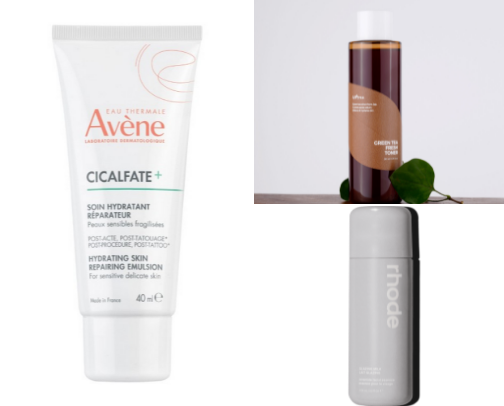 my skincare faves cover photo collage