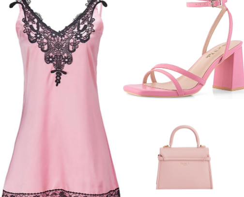 pink outfits & barbiecore staples ˎˊ˗ cover photo collage