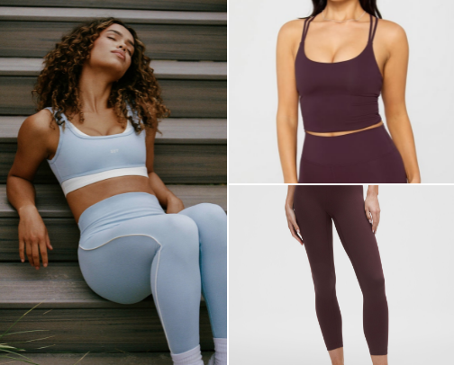 cutest workout sets cover photo collage