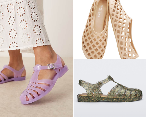 Are Your Ready for These Jelly Shoes? cover photo collage