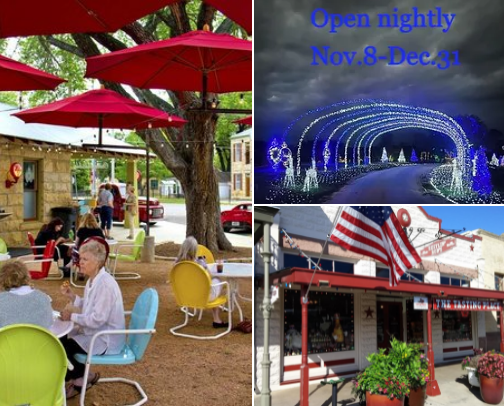 Places to go in the hill country! cover photo collage