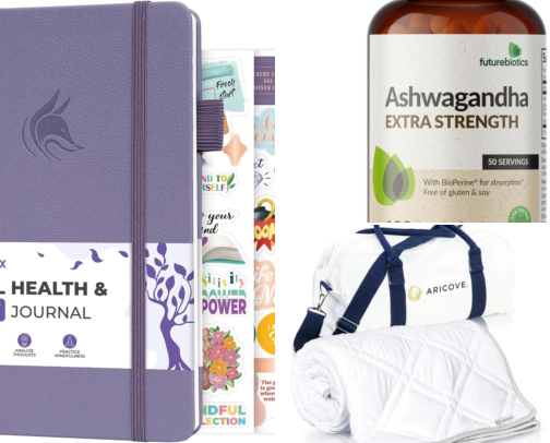 My daily essentials for managing anxiety cover photo collage