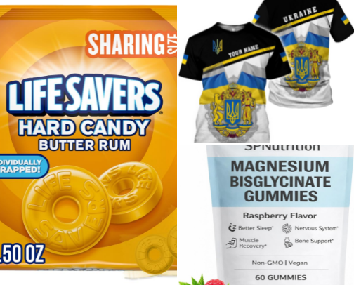 Check out the tempting treats and supplements cover photo collage