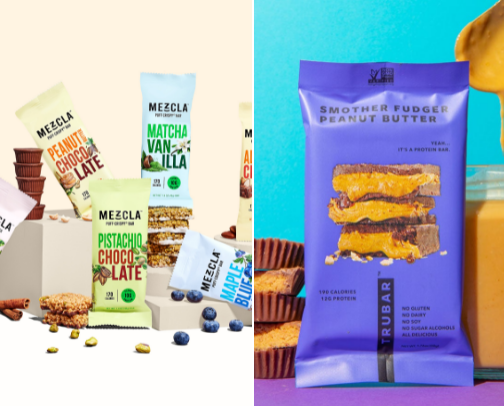 Dairy Free + Gluten Free Protein Bars cover photo collage