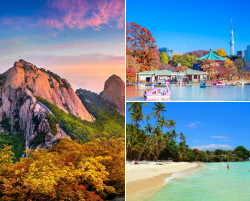 Dream & Real Travels I Hold Close🌊✈️ cover photo collage