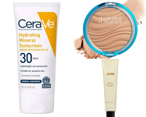 Lazy Girl Summer Makeup and Skincare cover photo collage