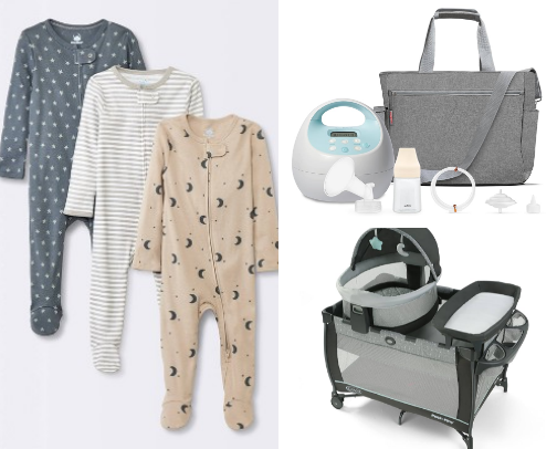 New Mom Essentials cover photo collage