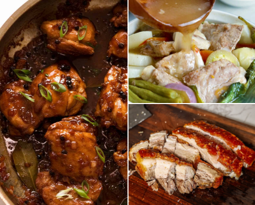 Philippines Favorite Dishes😋 cover photo collage