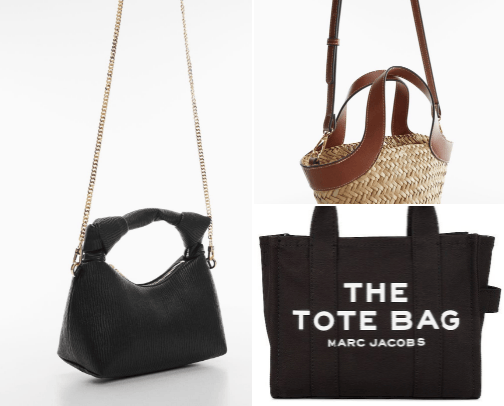 Bags  cover photo collage