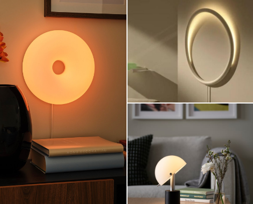 Warm Lighting Finds for a Cozy Home cover photo collage