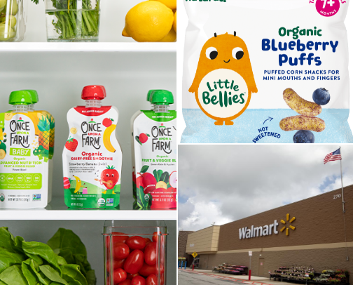 Toddlers snacks cover photo collage