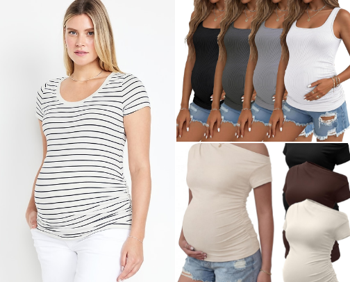 Maternity Clothing Must Haves! cover photo collage