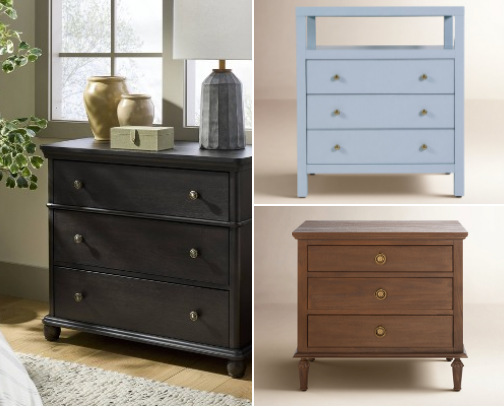 The Nightstand + End Table Edit cover photo collage