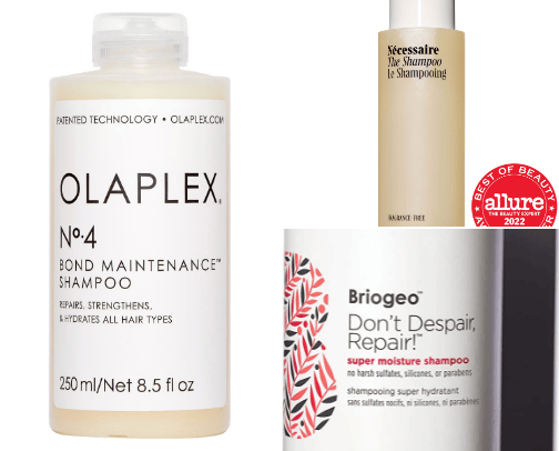 Hair shampoo🤍 cover photo collage