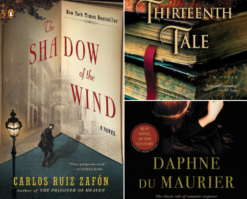Best Books for a Haunted Library Aesthetic this Winter cover photo collage