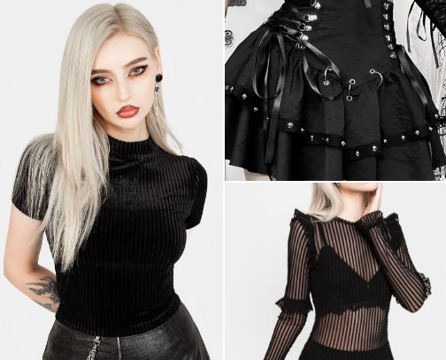 My Alt Clothing Staples 🖤 cover photo collage