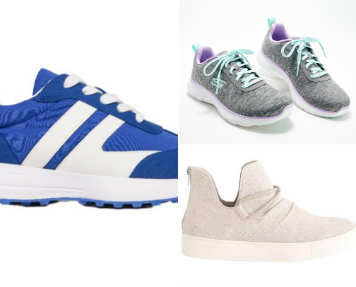 Shoes for men and women cover photo collage