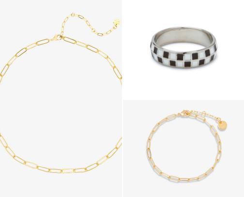 Timeless everyday jewelry cover photo collage