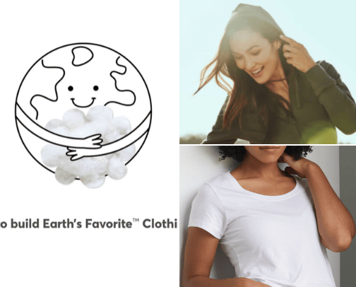 Pact Organic clothing and natural fibers cover photo collage