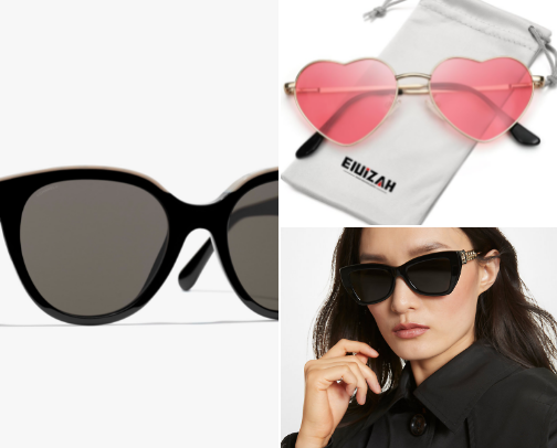Sunglasses cover photo collage