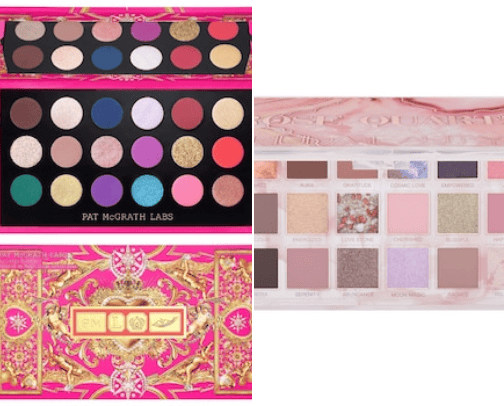 Makeup pallete 💜🛍️🎀 cover photo collage