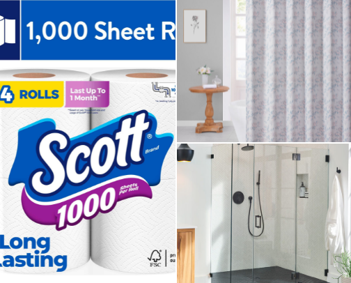 Bathroom Essentials cover photo collage