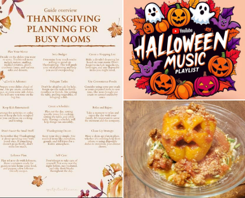 All Things Fall – Cozy, Keto, and Family Fun! cover photo collage