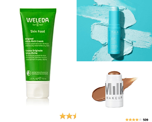 My Amazon Skin, Beauty & Hair Products cover photo collage